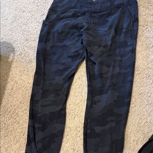Lululemon Black Camo Leggings